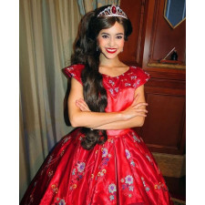 Elena of Avalor Wig - Long Black Curly Wig Hair Elena of Avalor Cosplay Costume