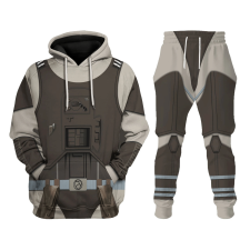 Star Wars Dengar Costume - Hoodie Sweatpants Dengar Cosplay