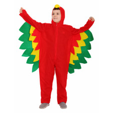 Kids Parrot Costume - Onesie Jumpsuit Parrot Cosplay