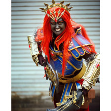 The Legend Of Zelda Tears Of The Kingdom Ganon Wig  - Deluxe Ganon Cosplay Costume Wig 