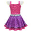 Purple Queen Girls Costume Dress