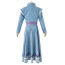 Anna Blue Dress From Frozen 2 Cosplay Costume