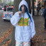 Billie Eilish Costume - White Graffiti Sweater Billie Eilish Cosplay
