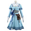 Identity V Doctor Eternal Flower Skin Costume - Blue Dress Set Doctor Eternal Flower Skin Cosplay