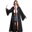 Women and Girls Harry Potter Gryffindor Wizard Deluxe Costume - Full Set Including Scarf and Wand Gryffindor Cosplay