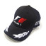 F1 Logo Cap Hat - Black Logo F1 Costume Cosplay Prop