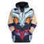 Saint Seiya Knights Of The Zodiac Phoenix Ikki Costume - Hoodie Sweatpants Phoenix Ikki Cosplay