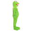 Kids Kermit The Frog Costume - Onesie Jumpsuit Kermit The Frog Cosplay