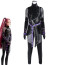 K-Pop Demon Hunters Mira Costume - Black Leather Battle Outfit Bodysuit Kpop Mira Cosplay