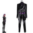 K-Pop Demon Hunters Rumi Costume - Black Leather Battle Outfit Bodysuit Kpop Rumi Cosplay