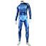 Male X-Ray Skeleton Halloween Costume - Blue X-Ray Bodysuit Skeleton Cosplay