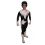 Marvel Puzzle Quest Northstar Jean-Paul Beaubier Costume - Black & White Bodysuit Northstar Cosplay