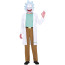 Kids Rick and Morty Rich Sanchez Costume - Scientist Uniform Rick Cosplay