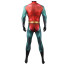 Batman Forever Movie 1995 Robin Chris o'Donnell Costume - Green Red Bodysuit Cape Robin Cosplay