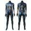 Spider-Man 2 Lasher Symbiote Suit Costume - Blue Venom Bodysuit Spider Man Cosplay