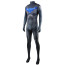 Young Justice Female Nightwing Costume - Black Bodysuit Female Nightwing Cosplay
