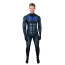 Young Justice Nightwing Costume - Black Bodysuit Nightwing Cosplay