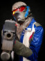 Overwatch Soldier 76 Mask With Prop - Soldier 76 Cosplay Costume Mask