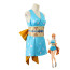One Piece Nami Wanokuni Style - Blue Dress Nami Cosplay
