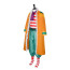 One Piece Buggy Costume - Full Set Yellow Coat Buggy Clown Cosplay