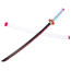 Demon Slayer Kanroji Mitsuri Nichirin Blade Prop - Nichirin Blade Kanroji Mitsuri Cosplay Costume Prop