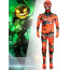 Scary Pumpkin Head Costume - Fullsuit Pumpkin Bodysuit Head Cosplay