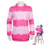 KPop Demon Hunters Saja Boys Baby Costume - Striped Pink Sweater Saja Boys Baby Cosplay