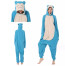 Kids Sky Blue Snorlax Costume - Onesie Jumpsuit Sky Blue Snorlax Cosplay