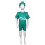 Kids Squid Game 456 Swimsuit Costume - Two Piece Green Swimsuit with Swimming Cap Squid Game Cosplay
