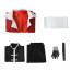 Frieren Beyond Journey's End Stark Costume - Red Jacket Pants Shirt Full Set Stark Cosplay