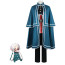 Jobless Reincarnation Sylphiette Deluxe Costume - Blue Cape Suit Set Sylphiette Cosplay