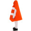 Kids Traffic Cone Costume - Bodysuit Traffic Cone Cosplay