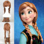 Anna Frozen Hair Wig For Adults