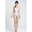 Darling In The Franxx Zero Two Bikini Swimsuit Costume - White Red Swimsuit Zero Two Cosplay