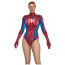 Spider-Girl Bikini Swimsuit Costume - Red Blue Swimsuit Spider-Girl Cosplay
