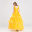 Disney Beauty And The Beast Belle Cosplay Costume Dress For Ladies Halloween Costume
