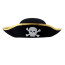 Halloween Prop Pirate Hat Gold Costume