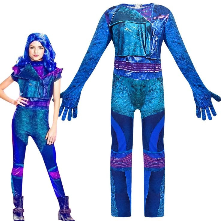 Disney Evie Classic Descendants 2 Costume Blue