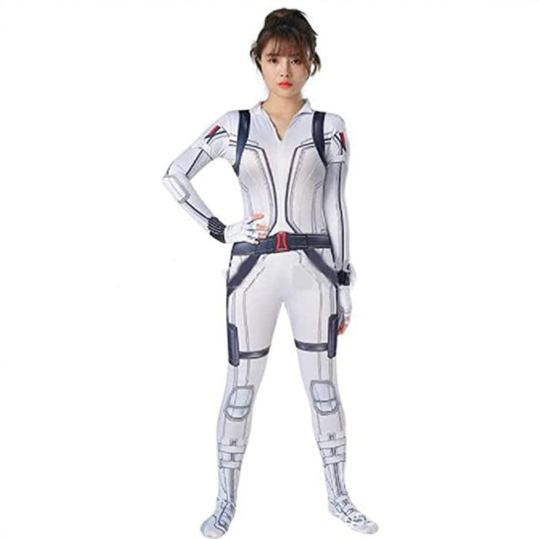 Black Widow 2021 White Cosplay Costume