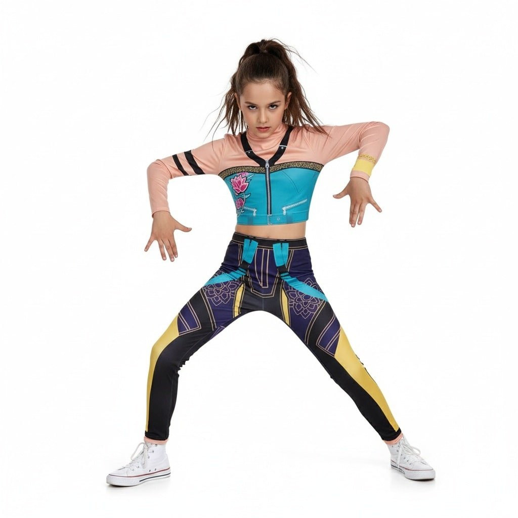 Girls K-Pop Demon Hunters Zoey Costume - Bodysuit Kpop Zoey Cosplay