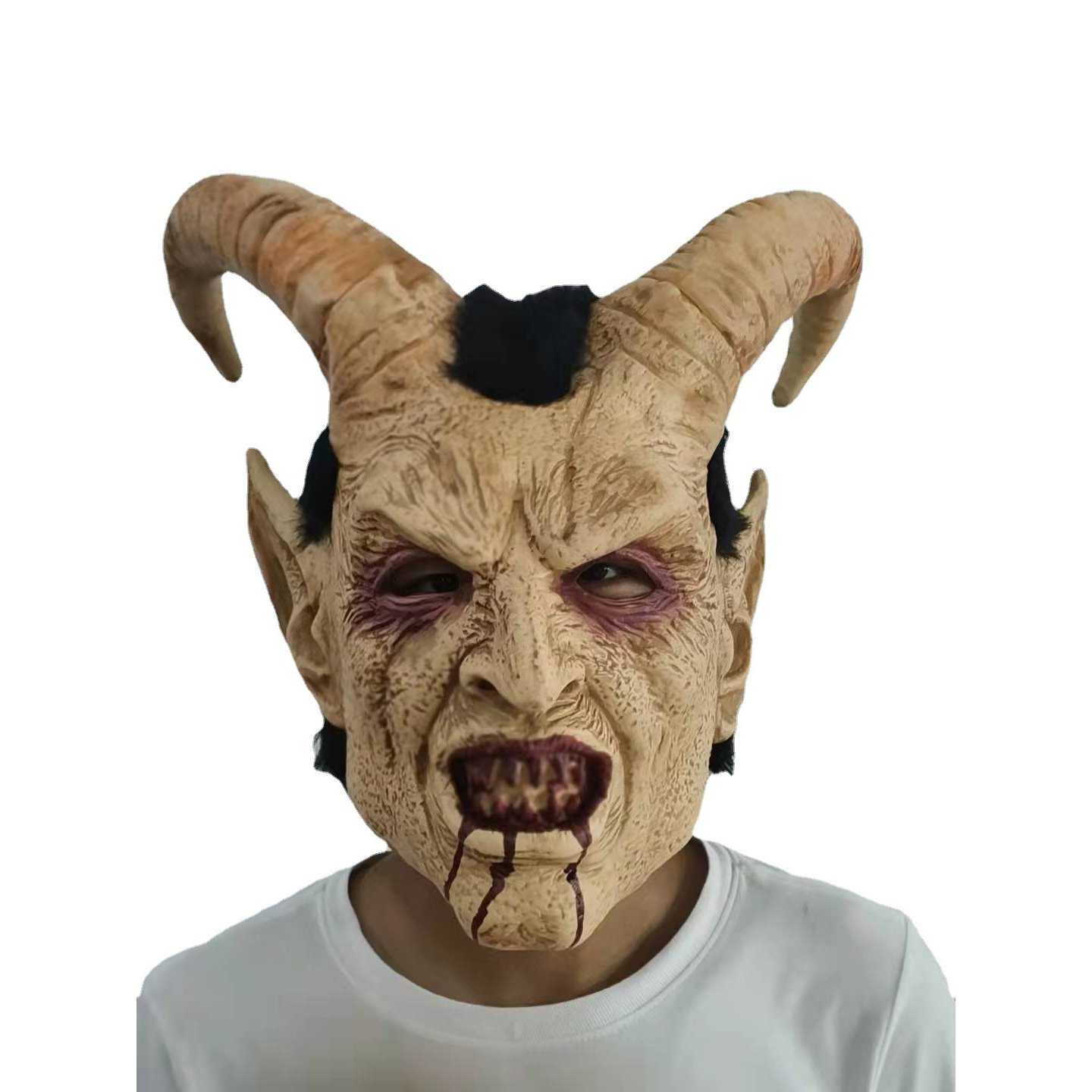 Lucifer Demon Mask Cosplay Costume