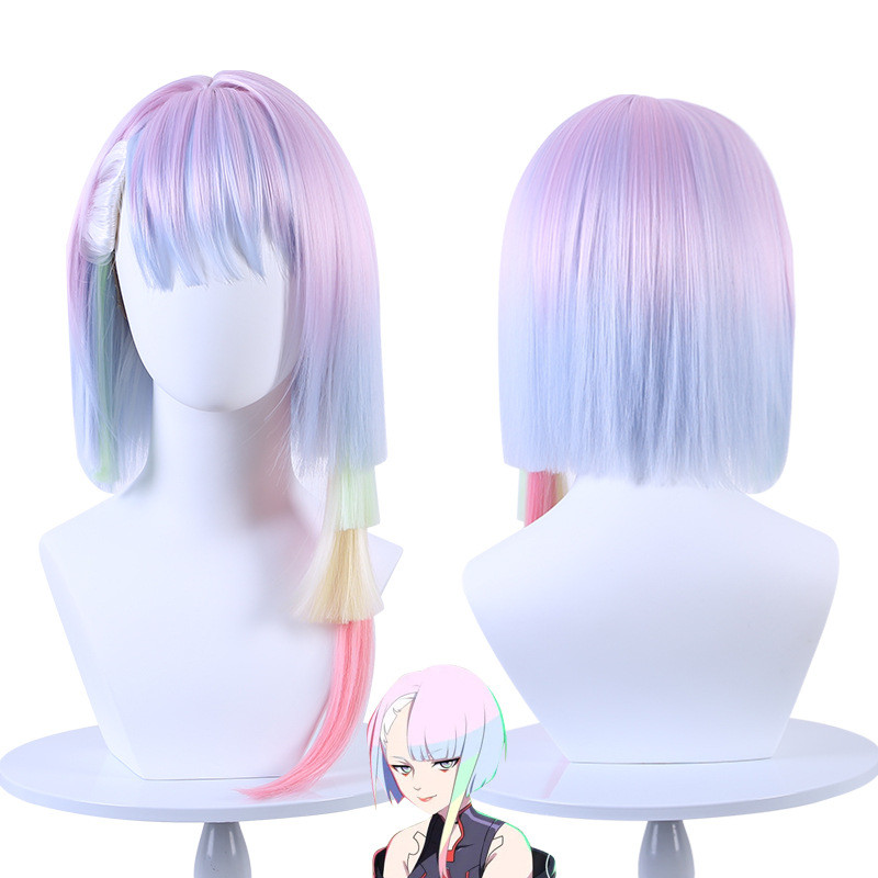 Cyberpunk Edgerunners Lucyna Kushinada Wig - Lucyna Kushinada Costume Wig Prop