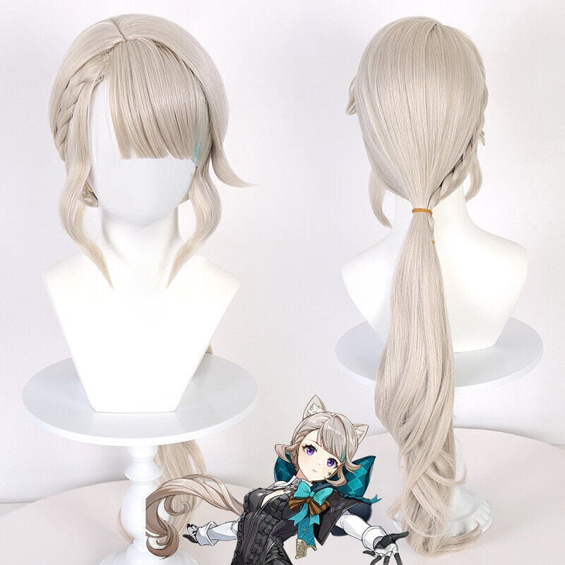 Genshin Impact Lynette Wig - Lynette Cosplay Costume Wig Prop