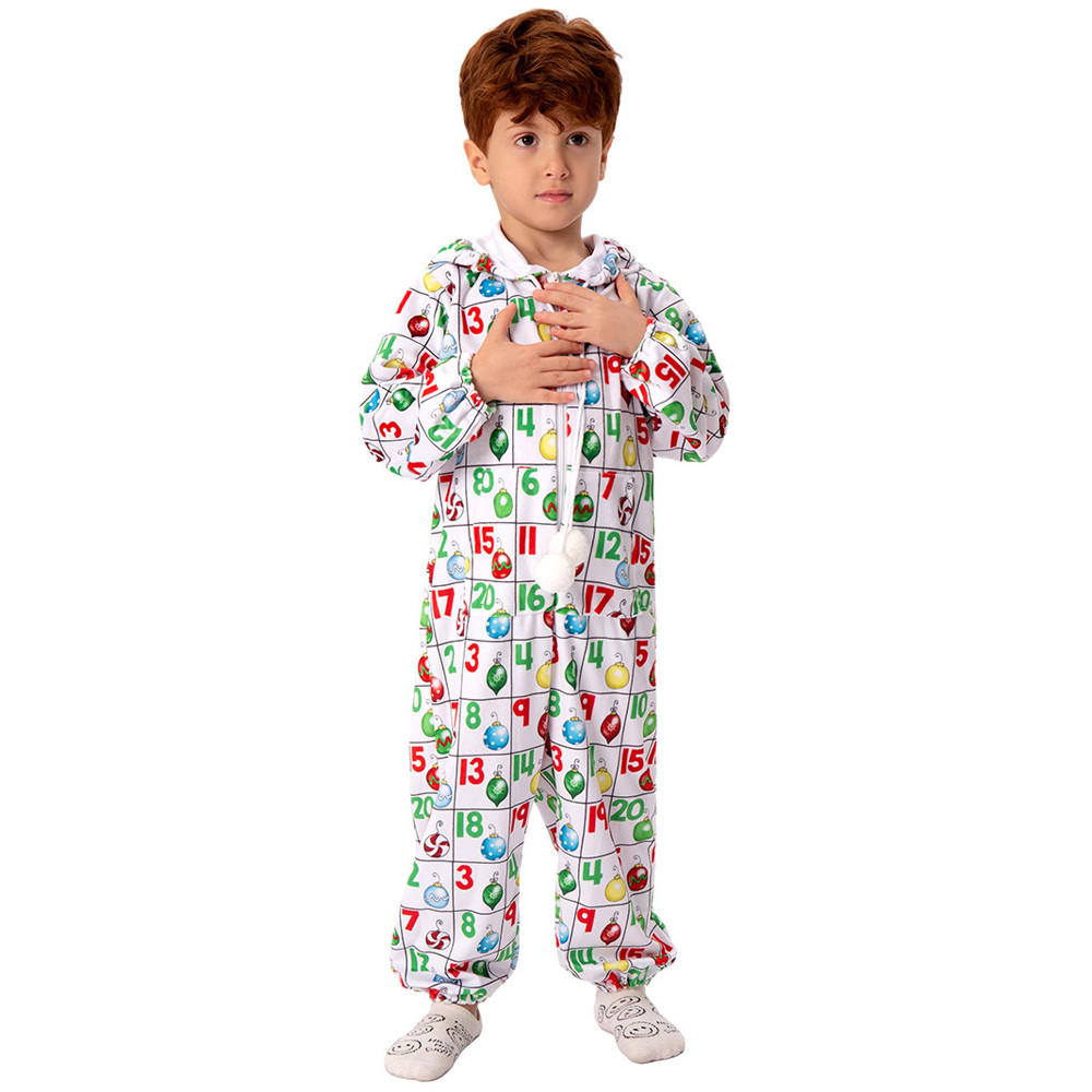 Kids Christmas Costume - Christmas Balls Onesie Jumpsuit Christmas Cosplay