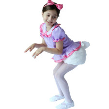 Girls Daisy Duck Cosplay Costume