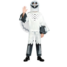 99 Nights In The Forest Owl Costume - White Bodysuit Mask Set Owl Cosplay