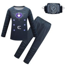 Kids Skibidi Toilet Speakerman Costume - Speakerman Cosplay With Mask