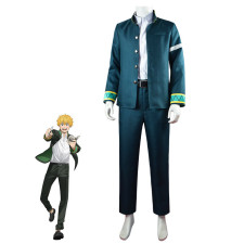 Wind Breaker Akihiko Nirei Costume - Green Jacket Pants Shirt Set Akihiko Nirei Cosplay