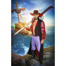 One Piece Dracule Mihawk Costume - Dracule Mihawk Cosplay