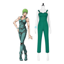 JoJo's Bizarre Adventure Jolyne Cujoh Costume - Green Jumpsuit Jolyne Cujoh Cosplay